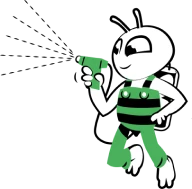 Abeille verte Troyes application démoussage